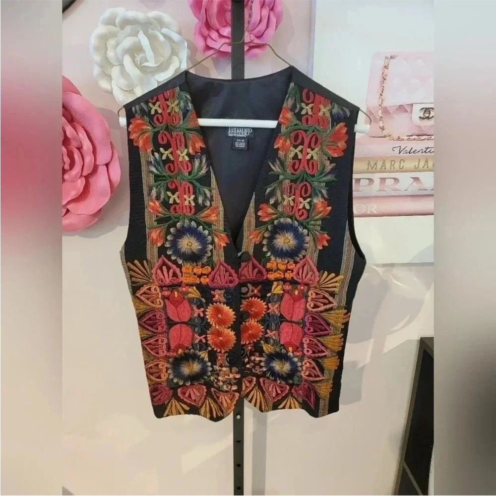 Tenango Embroidered Vest